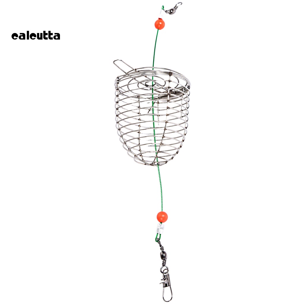 Lồng Đựng Mồi Câu Cá Bằng Thép Không Gỉ Chống Mòn Có Thể Tái Sử Dụng