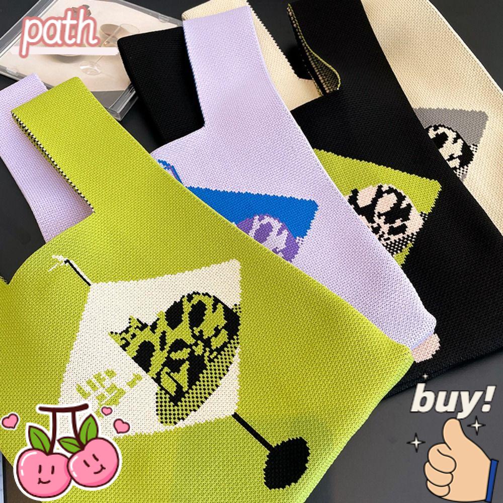 PATH Túi Xách Đan Len Thiết Kế Mới Thời Trang Dành Cho Nữ