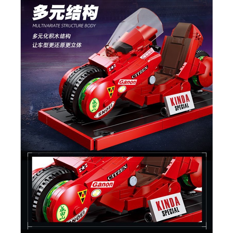 Đồ Chơi Xe Mô Tô ct-3x kinda 58049 58052