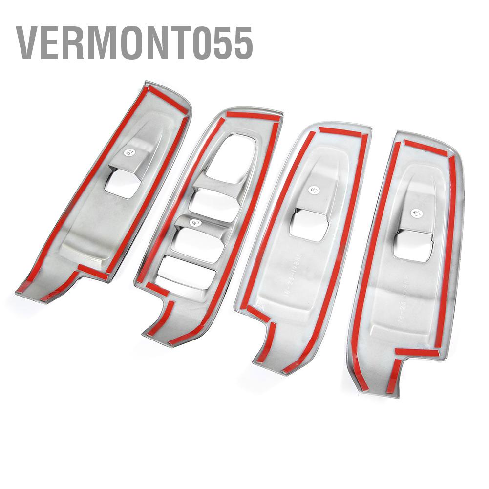 Vermont055 4 Nội Thất Ô Tô Cửa Tay Sổ Nút Công Tắc Bao Viền Phù Hợp Cho Subaru Forester SK 2019