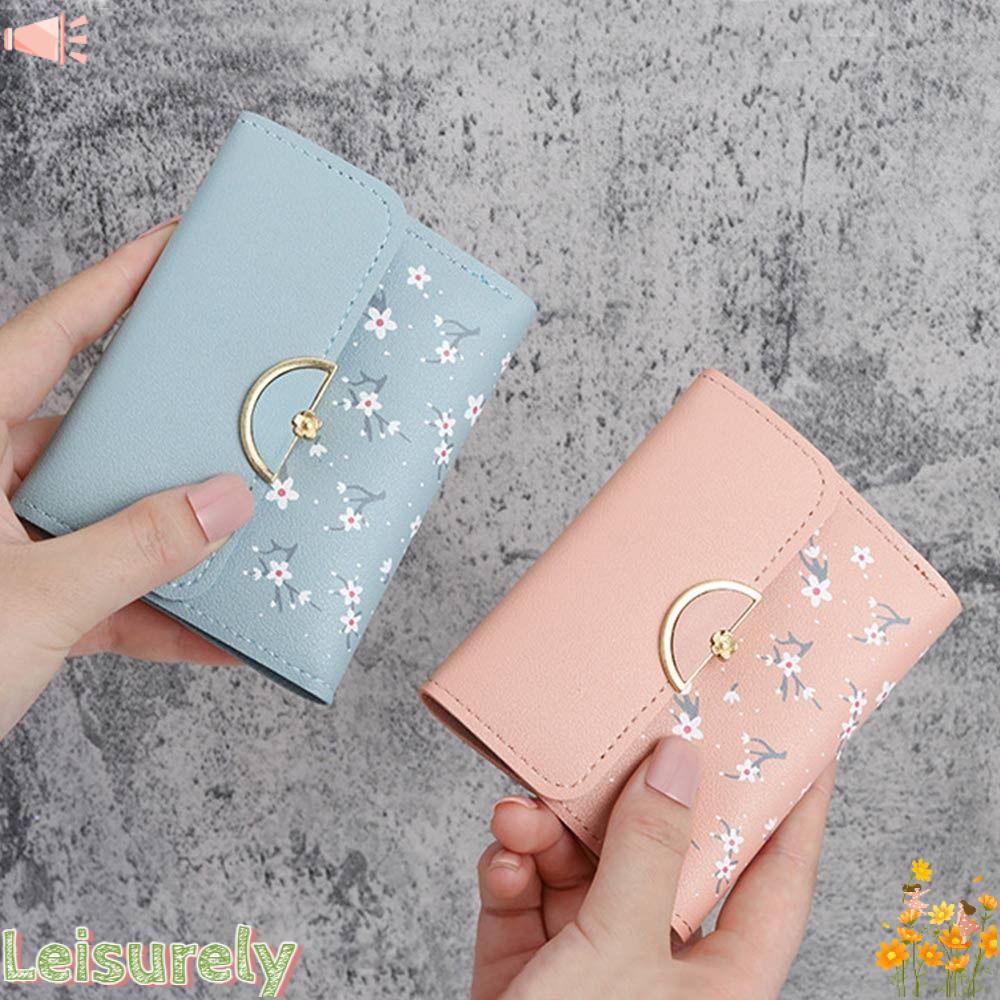 LEILY Ví Ngắn Nhỏ Xinh Thời Trang Cho Nữ