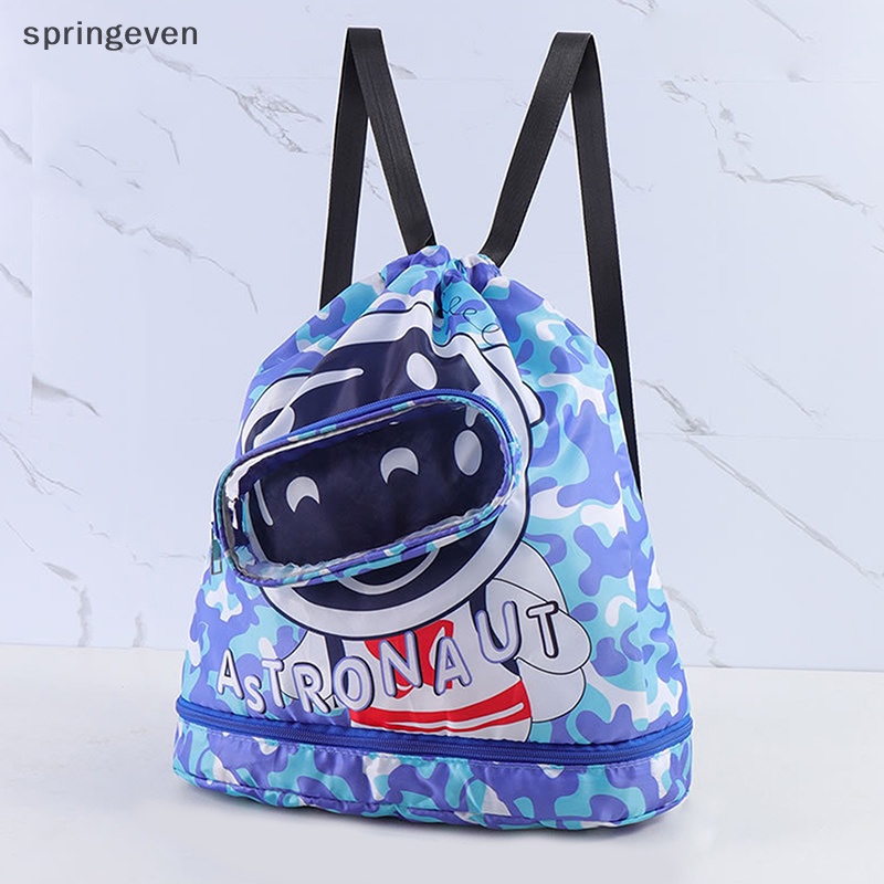 Túi Đựng Đồ Bơi Chống Thấm Nước Chia Ngăn Khô Ướt Dễ Thương Cho Bé