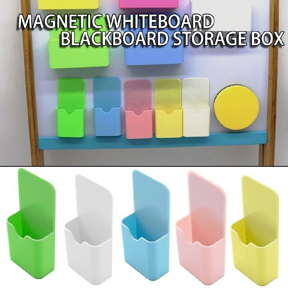 New Plastic Magnetic Pen Holder Pencil Marker Storage Box for Whiteboard Fridge