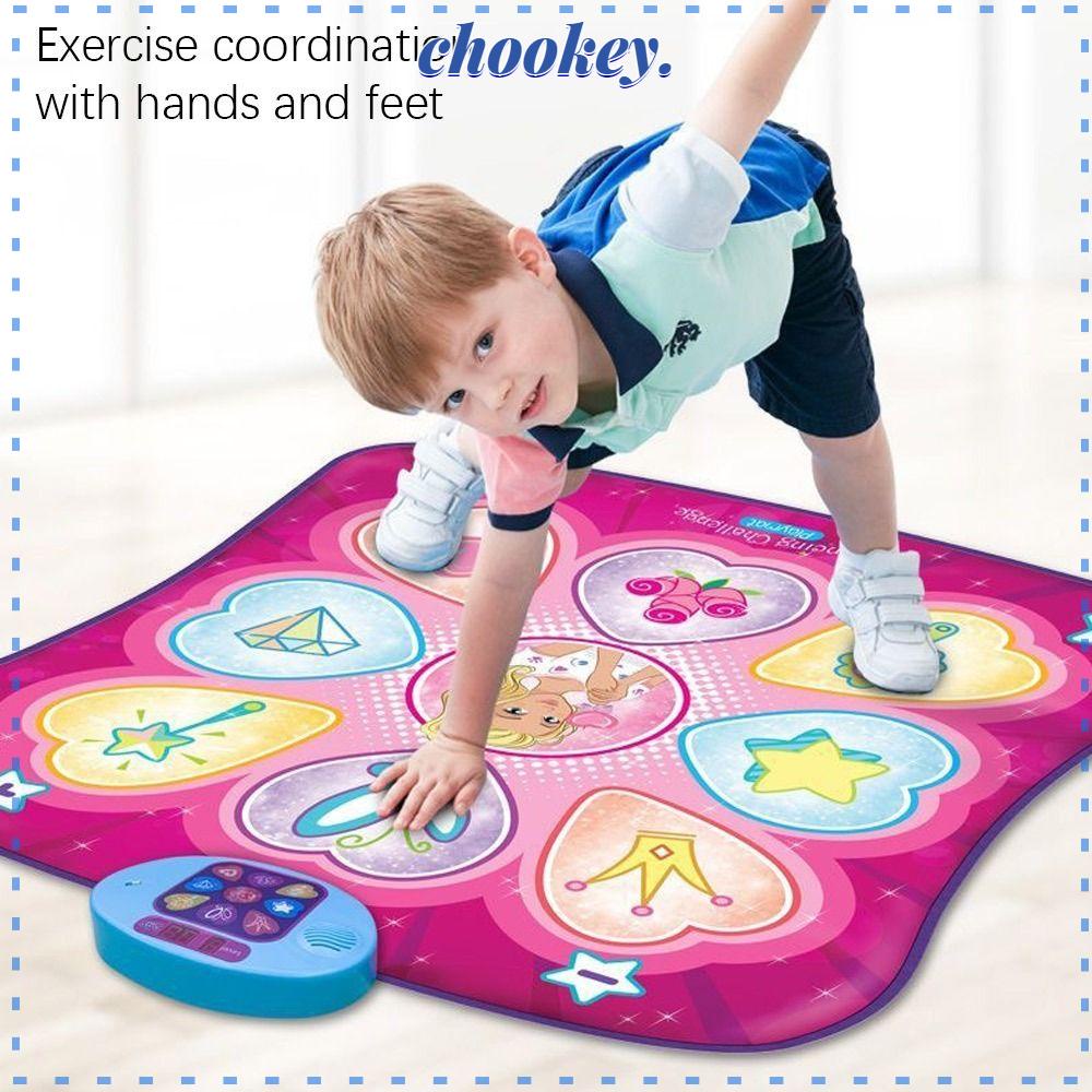 CHOOKEY Thảm Nhảy Điện Tử Có Nhạc Vui Nhộn Cho Bé