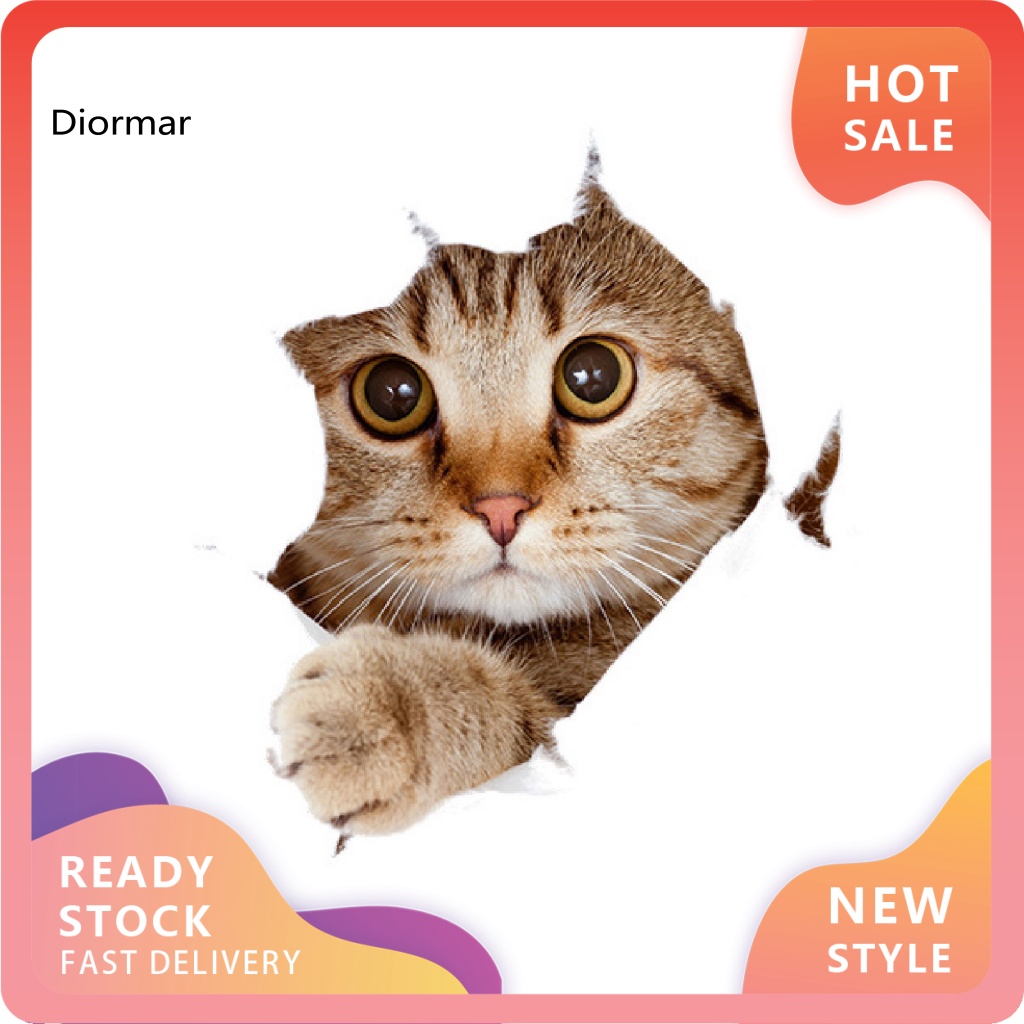 Miếng Dán Hình Đôi Mắt 3D Vui Nhộn Chống Thấm Nước Trang Trí Xe Hơi