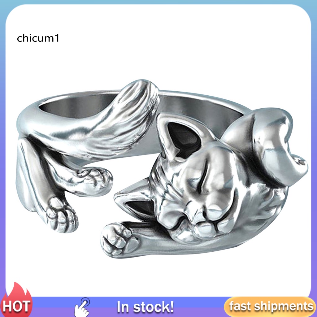 Nhẫn Dạng Hở Phong Cách Vintage Thời Trang Dự Tiệc