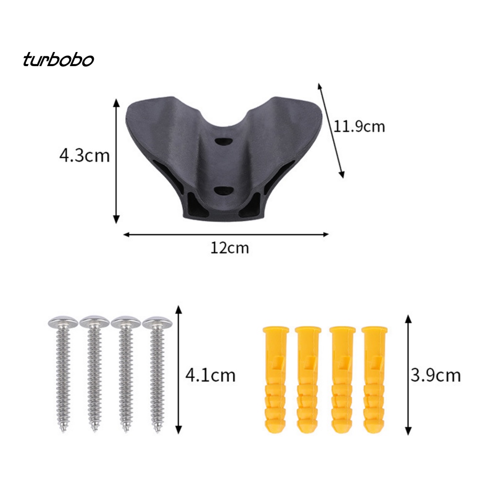 1 Set Móc Treo Xe Đạp Leo Núi Gắn Tường Chống Trượt Chịu Lực Tốt