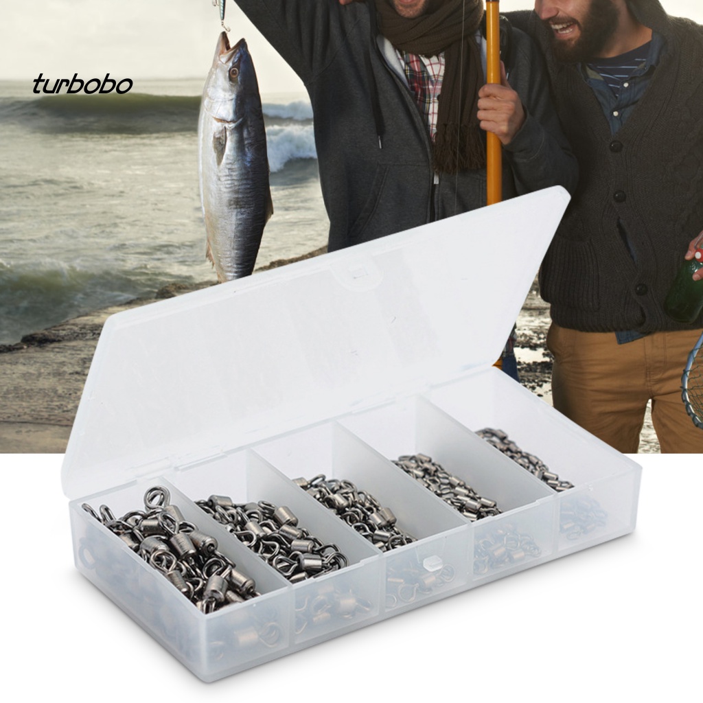 Set 200 Phụ Kiện Câu Cá Tốc Độ Cao Bằng Thép Không Gỉ