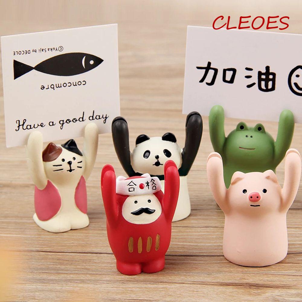 CLEOES Giá Đỡ Ảnh Hình Động Vật Dễ Thương