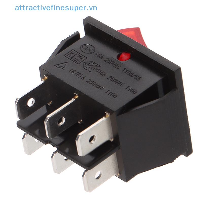 Công Tắc Bật / Tắt AFS RK1-01 16A 250V 4Pin 6Pin KCD4-201n