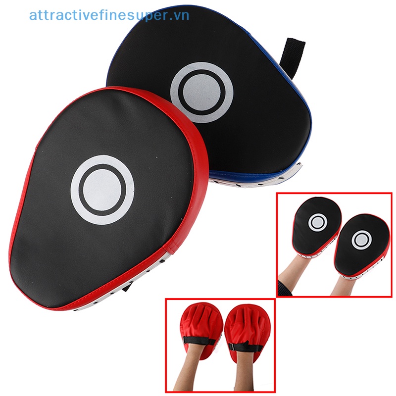 Set 2 Đệm Găng Tay Đấm Bốc / Taekwondo / Muay Thái Bằng Xốp PU