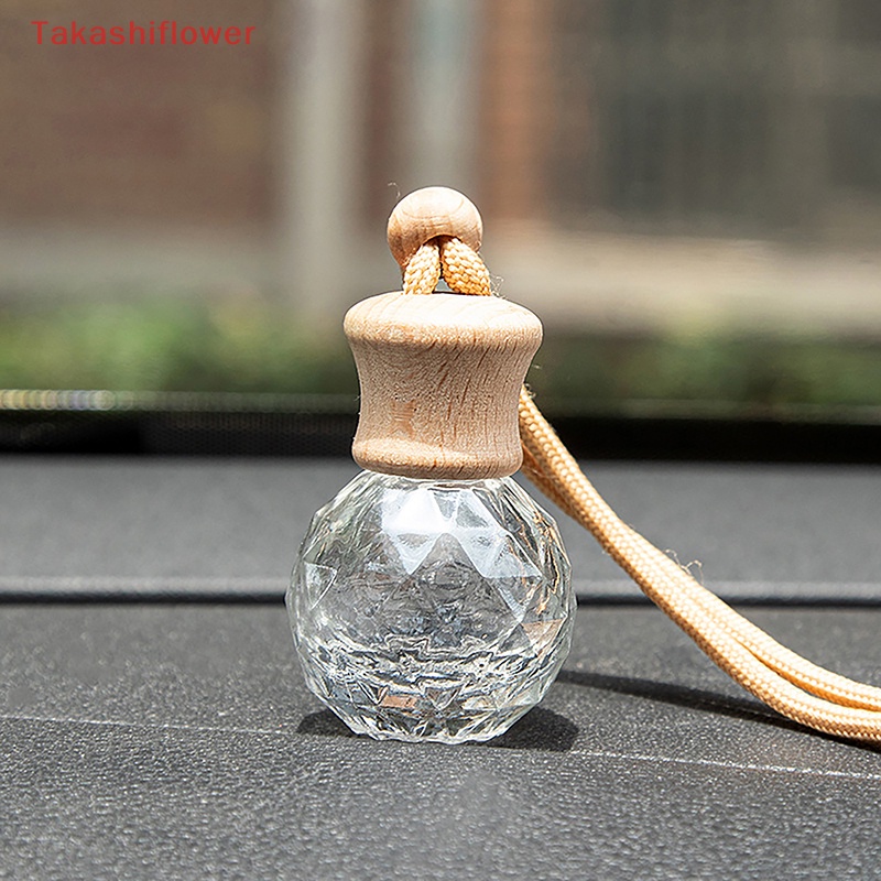 Bình Rỗng Đựng Dung Dịch Làm Mát Không Khí Có Nắp Lưng Cao 11ML Treo Trang Trí Nội Thất Xe Hơi