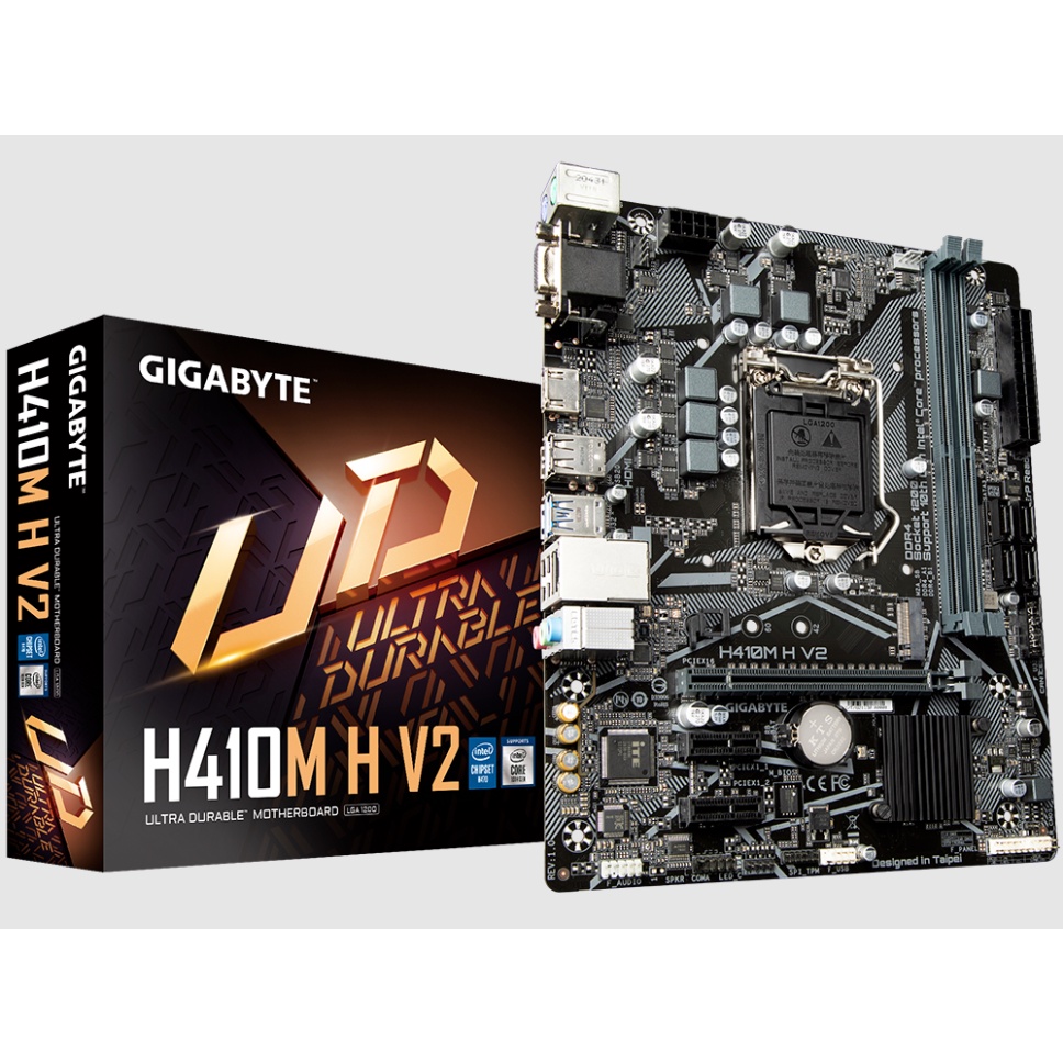 Mainboard Gigabyte H410M H V2; 36T