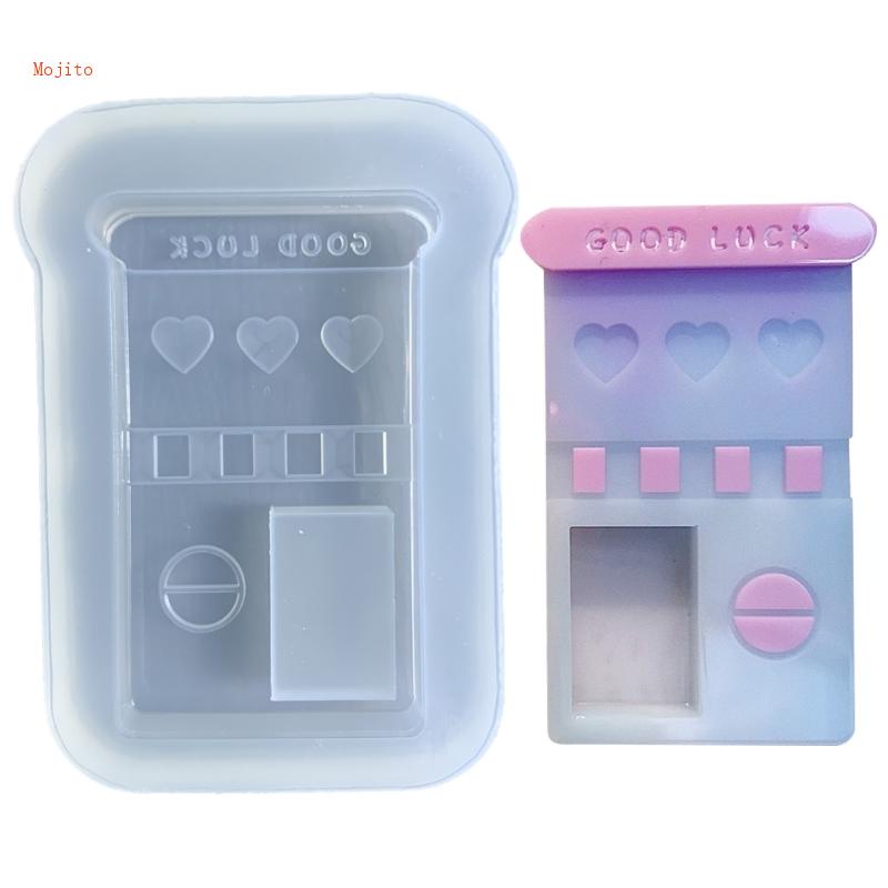 Khuôn Silicone Làm Trang Sức Hình Máy Vojito Vui Nhộn