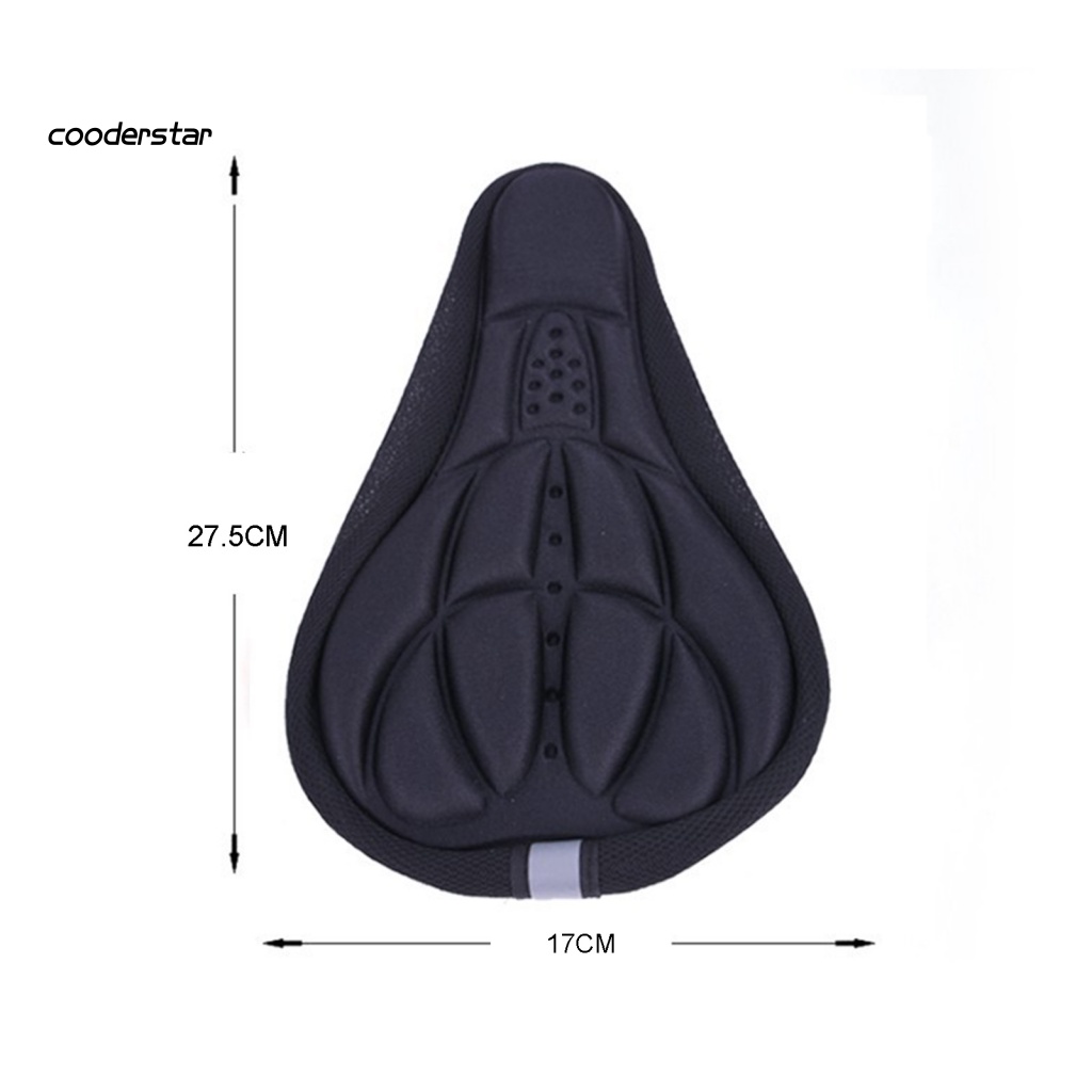 Vỏ Bọc Yên Xe Đạp Bằng Silicon Phản Quang 3D