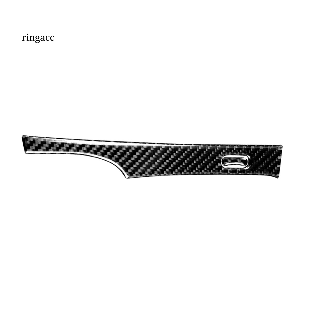 1 Bộ Nhãn Dán Trang Trí Cần Số Tự Dính In Họa Tiết Sợi Carbon Nhỏ Gọn Cho Honda Civic 8th Gen 2006-2011