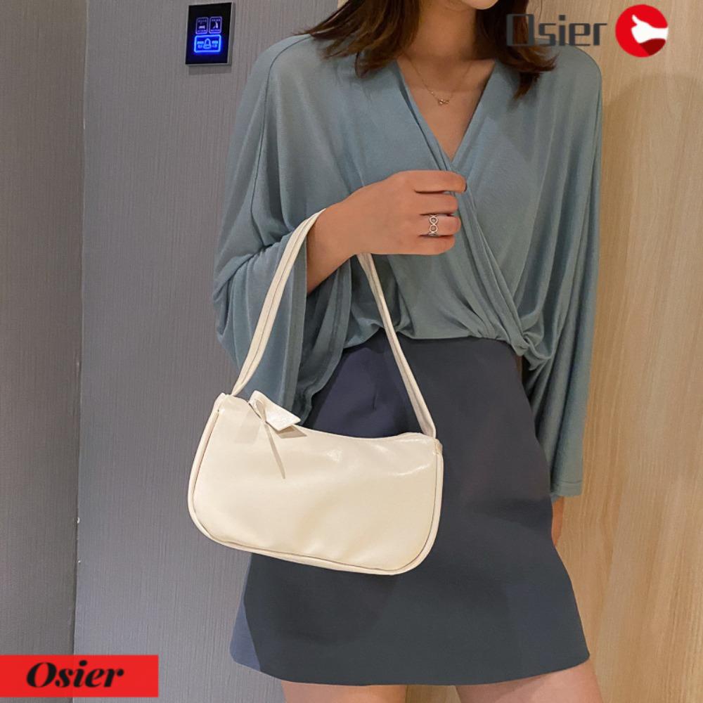 OSIER1 Túi Xách Da PU Mềm Phong Cách Retro 2023