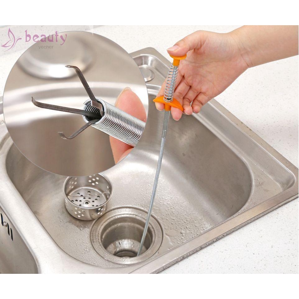 Dụng Cụ Làm Sạch Ống Thoát Nước Bồn Rửa Chén
