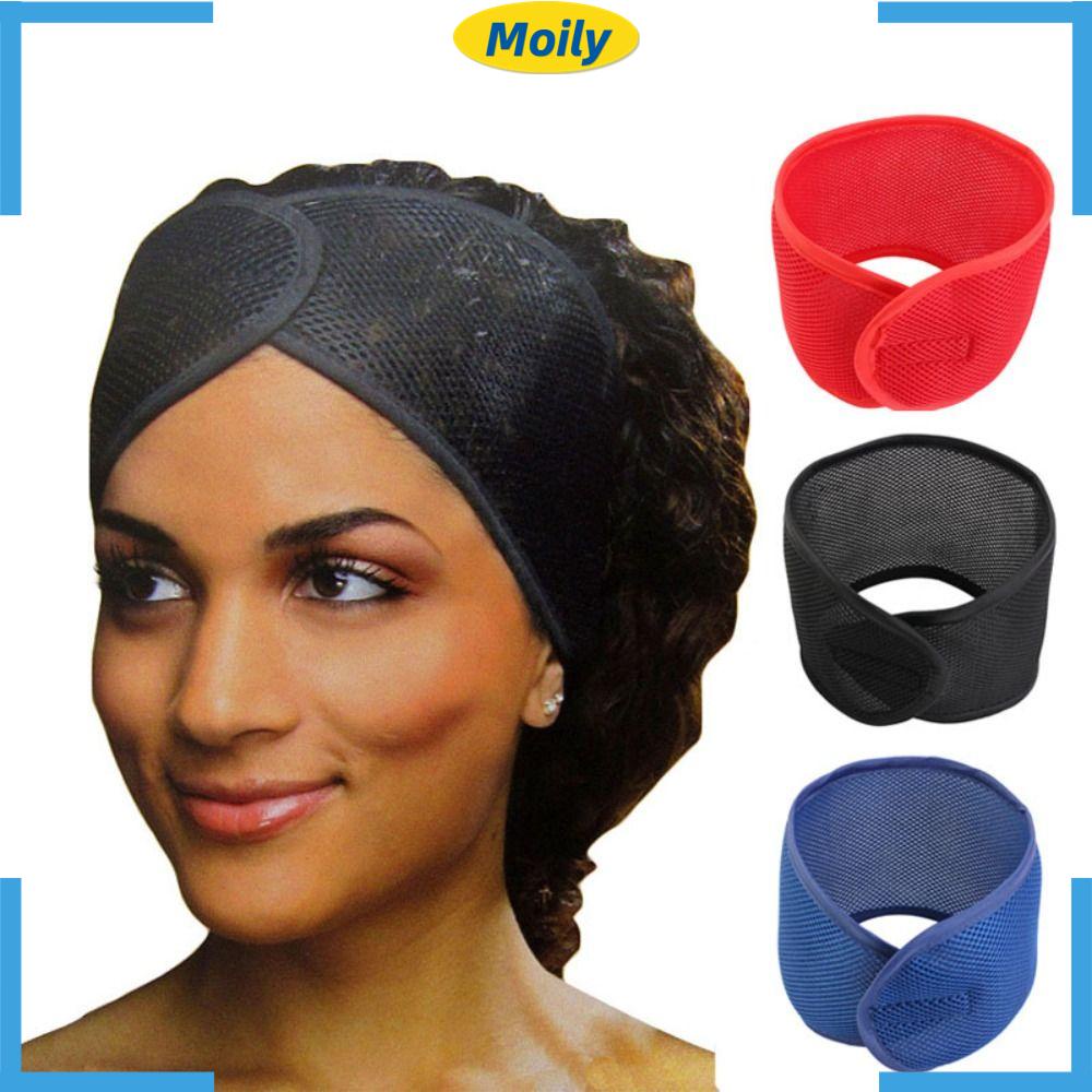MOILYVN Băng Đô Vải Lưới Thoáng Khí Có Thể Điều Chỉnh Dành Cho Spa