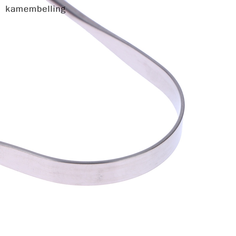 Kamembelling Set 2 Dụng Cụ Nạo Lưỡi Bằng Thép Không Gỉ Loại Bỏ Hơi Thở Chăm Sóc Răng Miệng