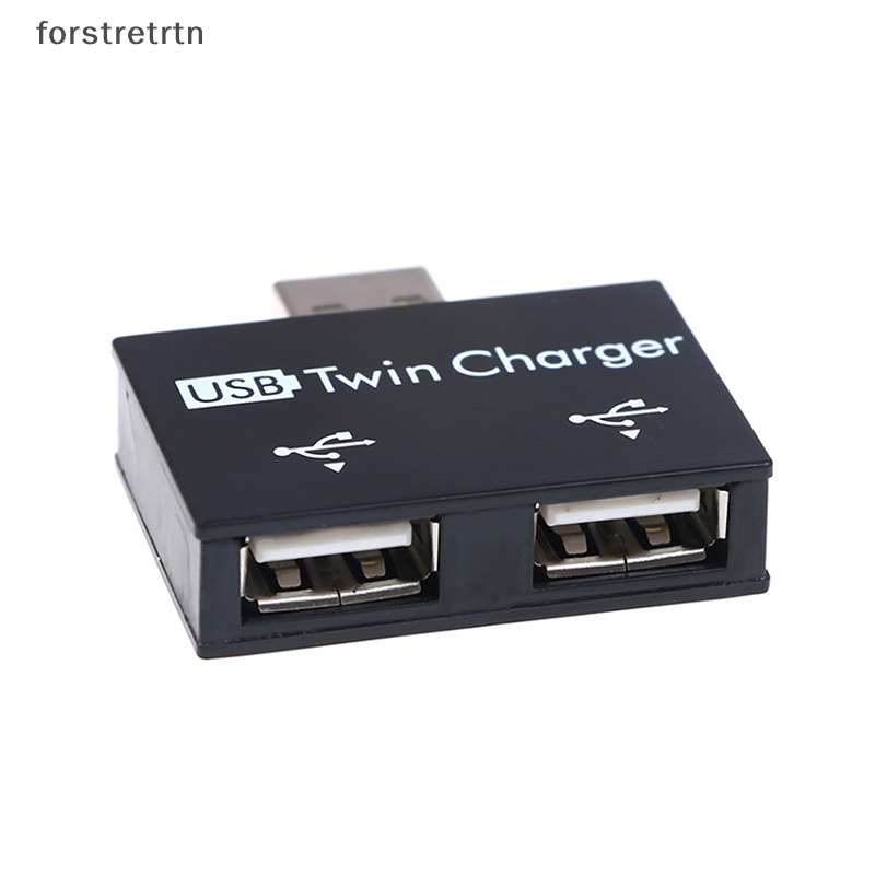 Bộ Chuyển Đổi Hub USB2.0 1 Male Sang 2 Female USB Female Cho Điện Thoại / Máy Tính