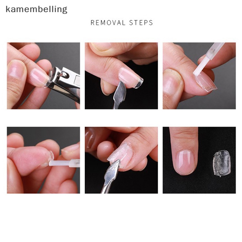 Set 120 Miếng Gel Poly Đắp Móng Hai Mặt Tiện Dụng