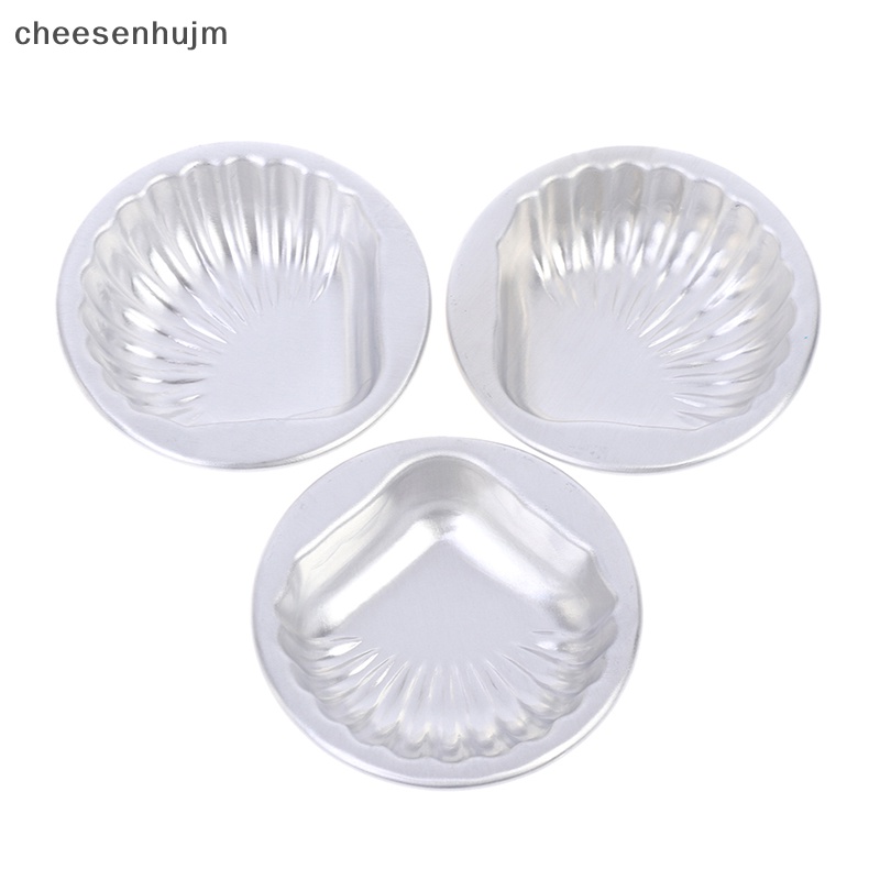 Set 5 Khuôn Làm Bánh Hình Vỏ Sò Bằng Hợp Kim Nhôm