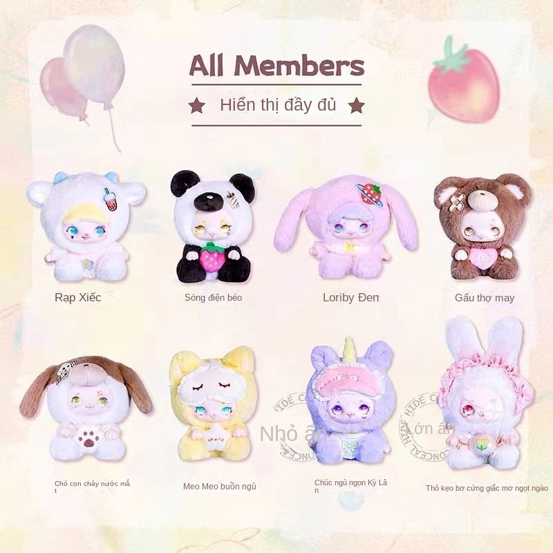 ThươngĐồ chơi mô hình hộp mù blindbox ngẫu nhiên，kimmon Strange Mô Hình Nhân Vật