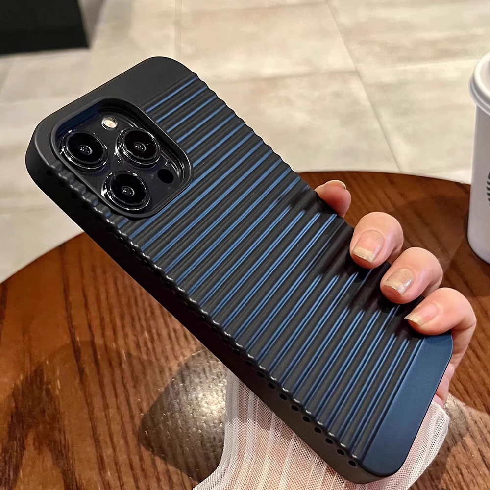 Ốp Điện Thoại TPU Mềm Tản Nhiệt Chống Sốc Màu Trơn Đơn Giản Cho IPhone 14 13 12 11 Pro Max X XR 8 7 Plus SE