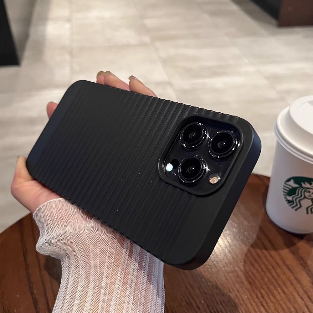 Ốp Điện Thoại TPU Mềm Tản Nhiệt Chống Sốc Màu Trơn Đơn Giản Cho IPhone 14 13 12 11 Pro Max X XR 8 7 Plus SE