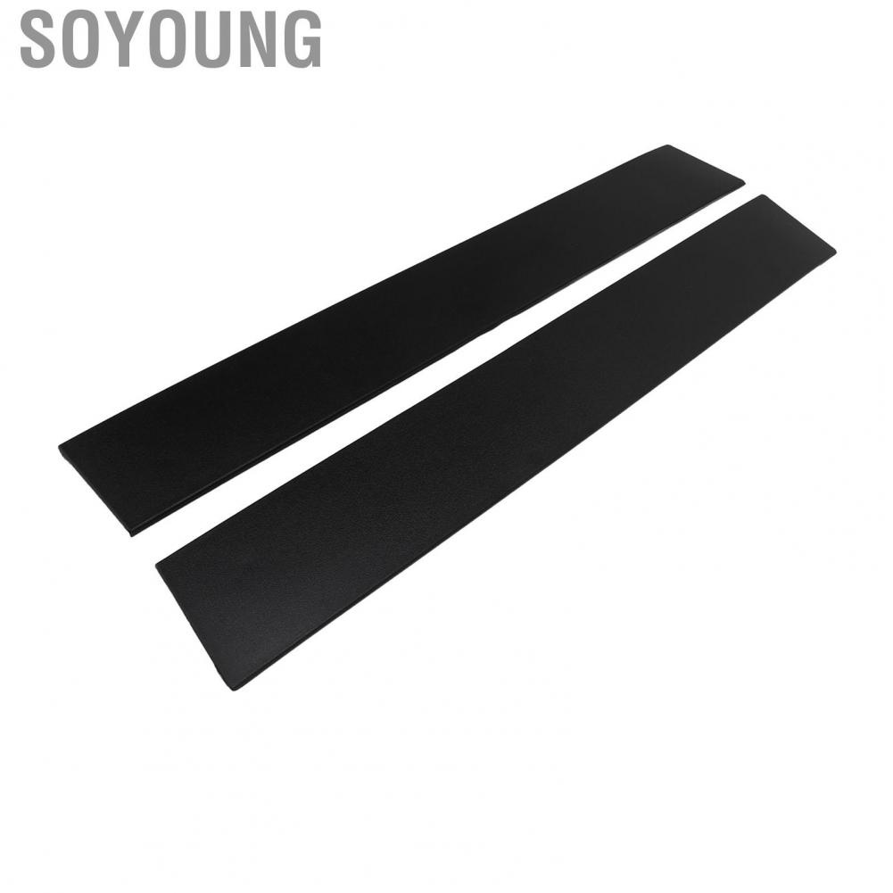 Soyoung 5020664AA Front Door B Pillar Trim Durable Easy Installation Molding 1Pair Stylish for Grand