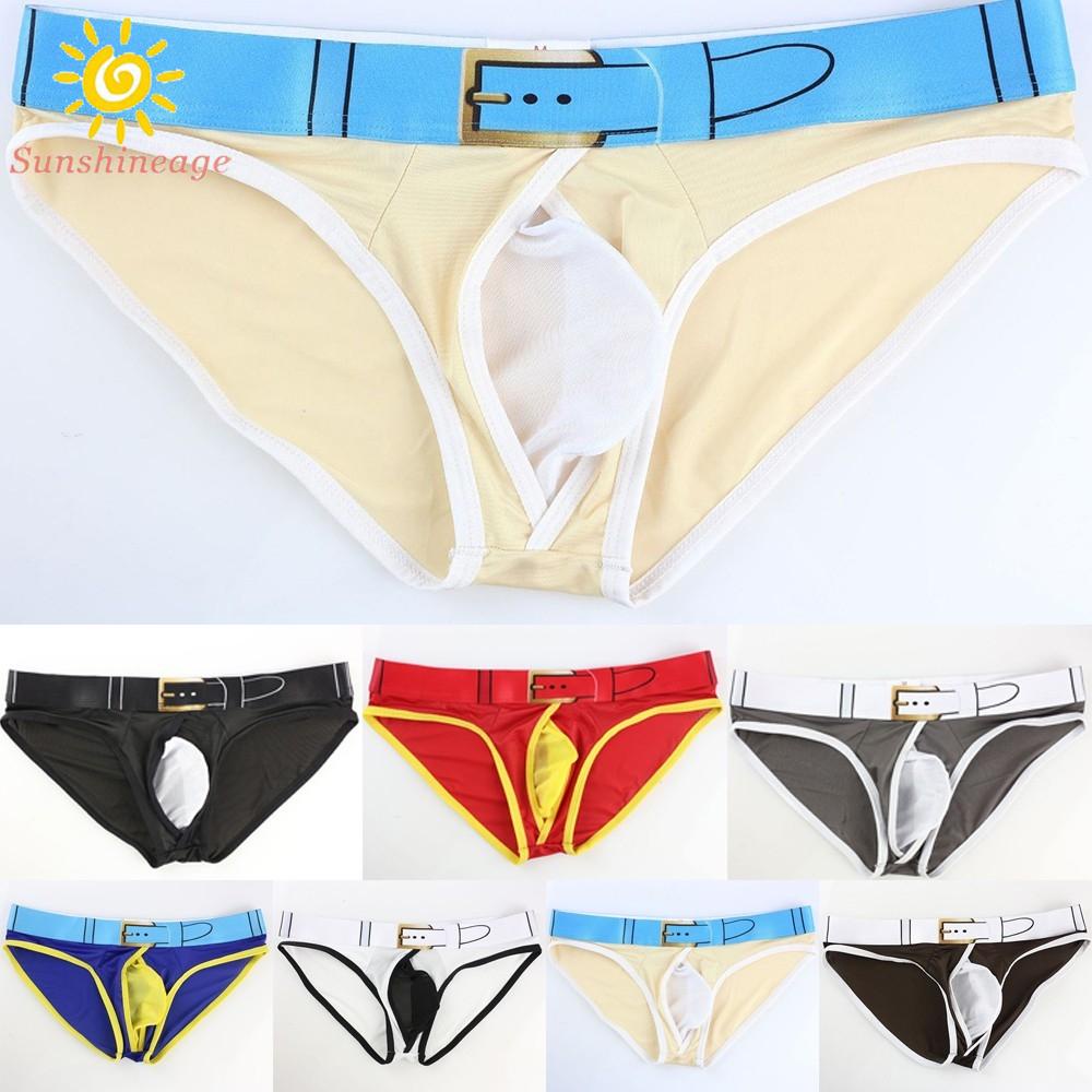 Quần Lót Lụa Lạnh Thoáng Khí In Họa Tiết Không Gian Cho Nam Giới