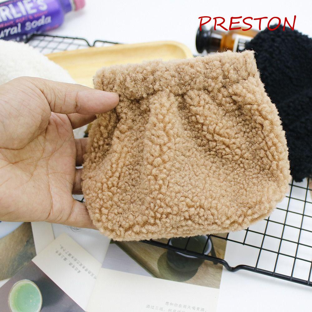 Túi Đựng Khăn Giấy Vệ Sinh Dây Cáp Thêu Họa Tiết Chiếc Lá Bằng Lông Nhung Dễ Thương Xinh Xắn Cho Nữ