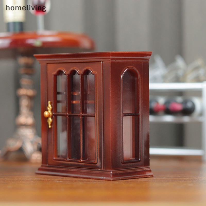 1 Mô Hình Tủ Rượu Mini Bằng Nhựa Tỉ Lệ 1: 12 Trang Trí Nhà Búp Bê