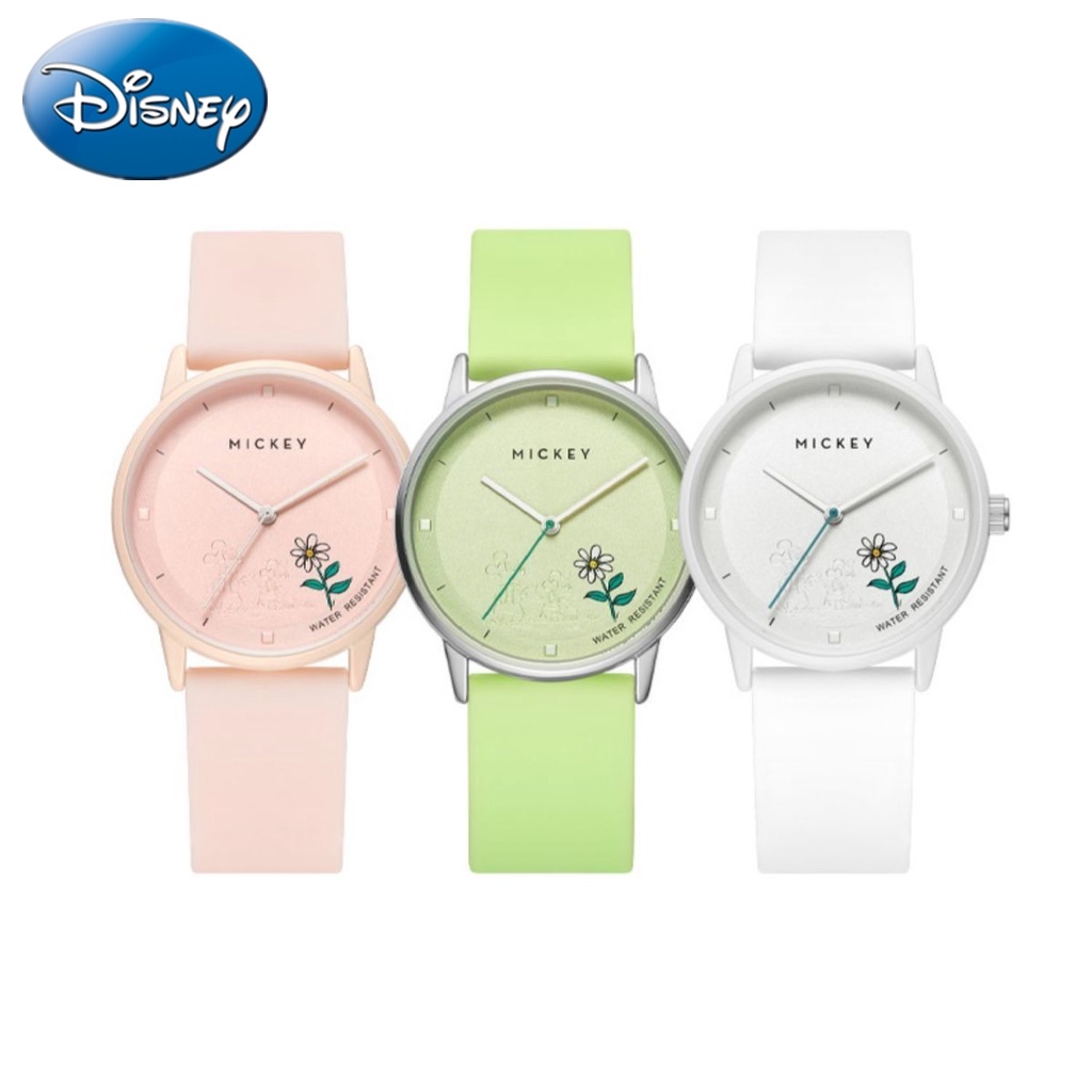 Đồng Hồ Quartz Phát Quang Chống Bụi Bẩn Phong Cách Disney
