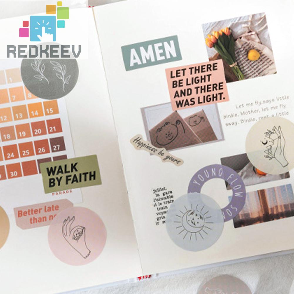 Miếng Dán Trang Trí Sổ Lên Kế Hoạch DIY Dành Cho Trẻ Em