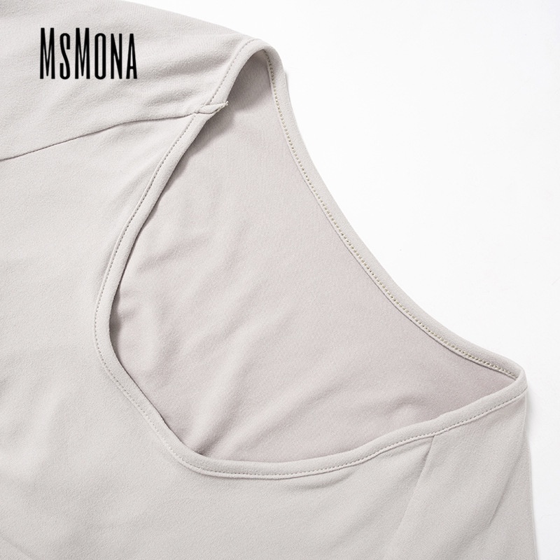 Áo Thun Cổ Chữ U DáNg Ôm ThờI Trang 2023 Cho Nữ