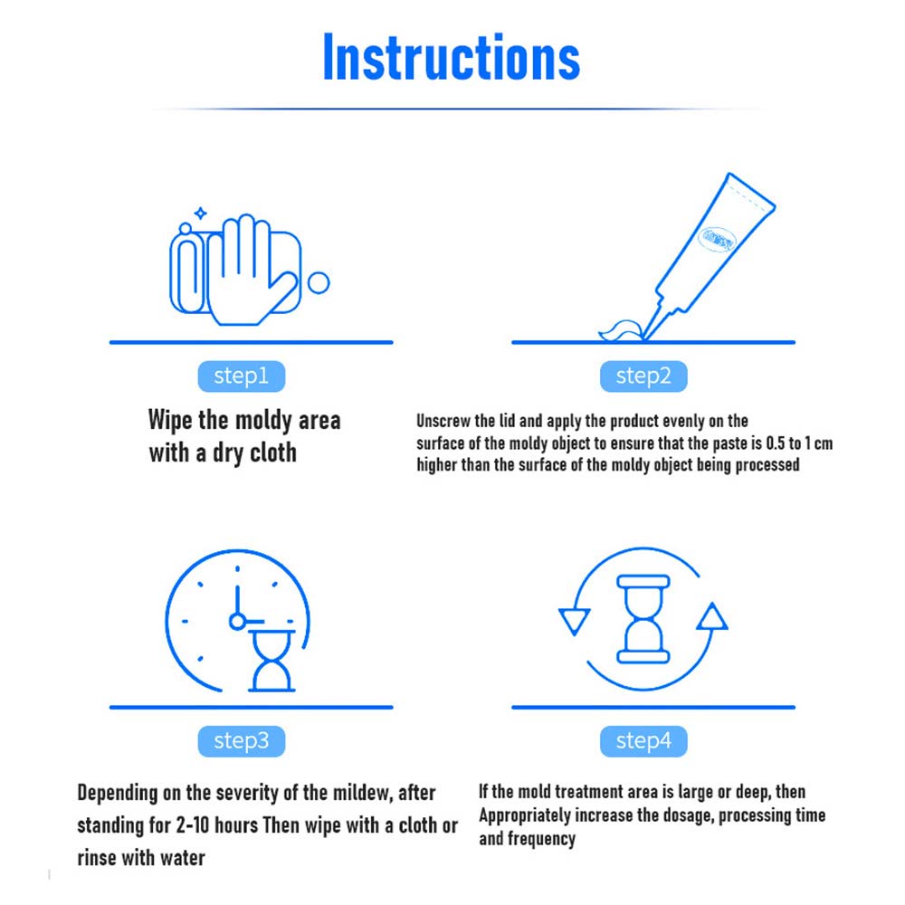 2x Mould Magic Extreme Gel Formula Remover Tube Eco Friendly Taps Sinks Grout