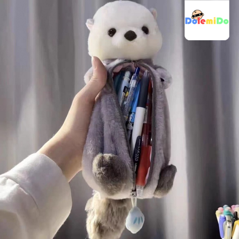 Hàng Có Sẵn Xiaohongshu Túi Đựng Bút Chì Búp Bê Nhồi Bông Công Nghệ Cao Làm Quà Tặng Sinh Nhật Cho Bạn Gái / Bé Trai / Bạn Gái