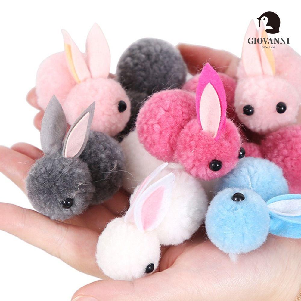 Thỏ Nhồi Bông Mini Trang Trí Xinh Xắn