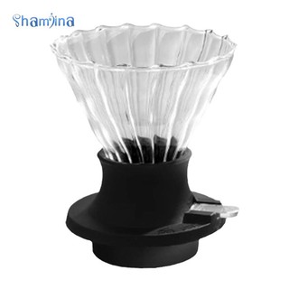 Máy pha cà phê Máy pha cà phê Thủy tinh Cà phê nhỏ giọt có thể tái sử dụng
