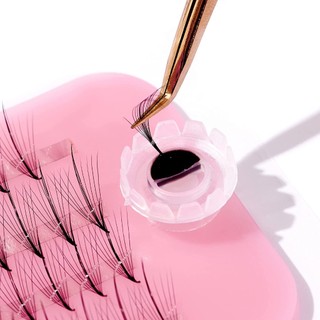 Mi fan Line, dây katun - wisspy 7d -0.07- cong C-CC-D LASHES SUPPLY,hộp 1000 fan, mi volume, dụng cụ nối mi