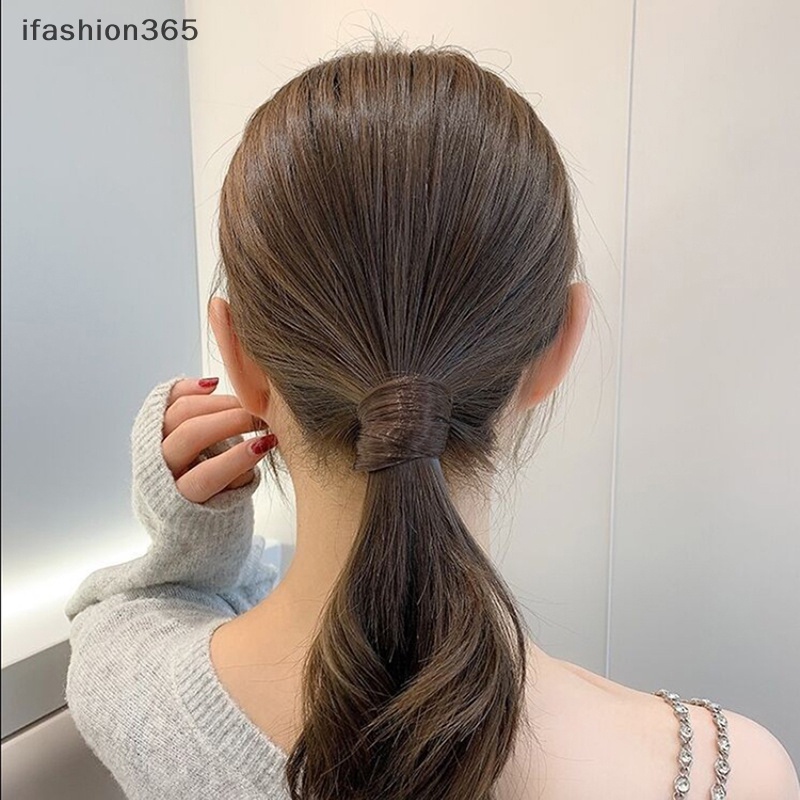 Dây Buộc Tóc Đuôi Ngựa Bằng Cao Su Giả Phong Cách Hàn Quốc Thời Trang ifashion365 Dành Cho Bạn Nữ