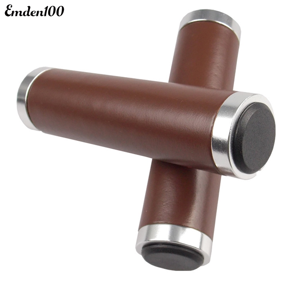 1 Cặp Vỏ Bọc Tay Lái Xe Đạp Leo Núi Bằng Da