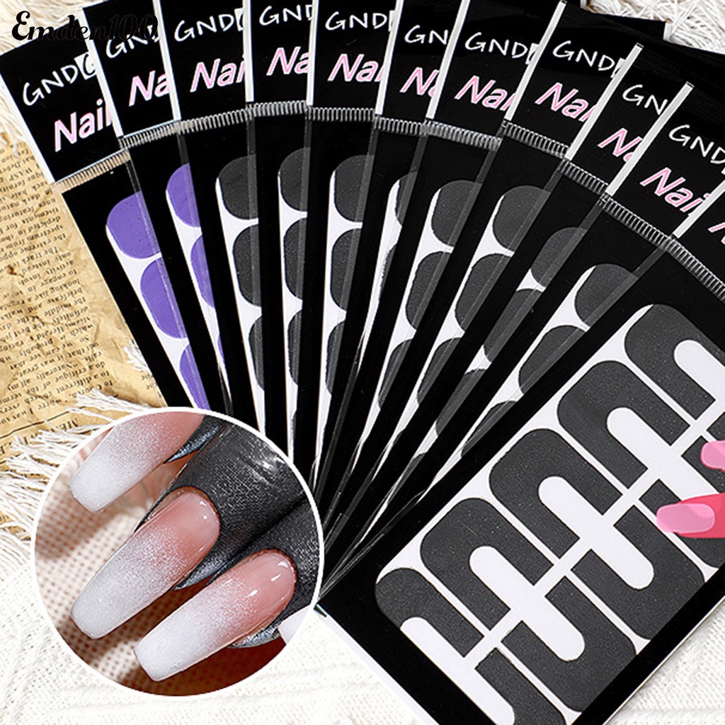 Bộ 10 Miếng Dán Ngón Tay Chống Lem Siêu Mỏng Dùng Trong Salon