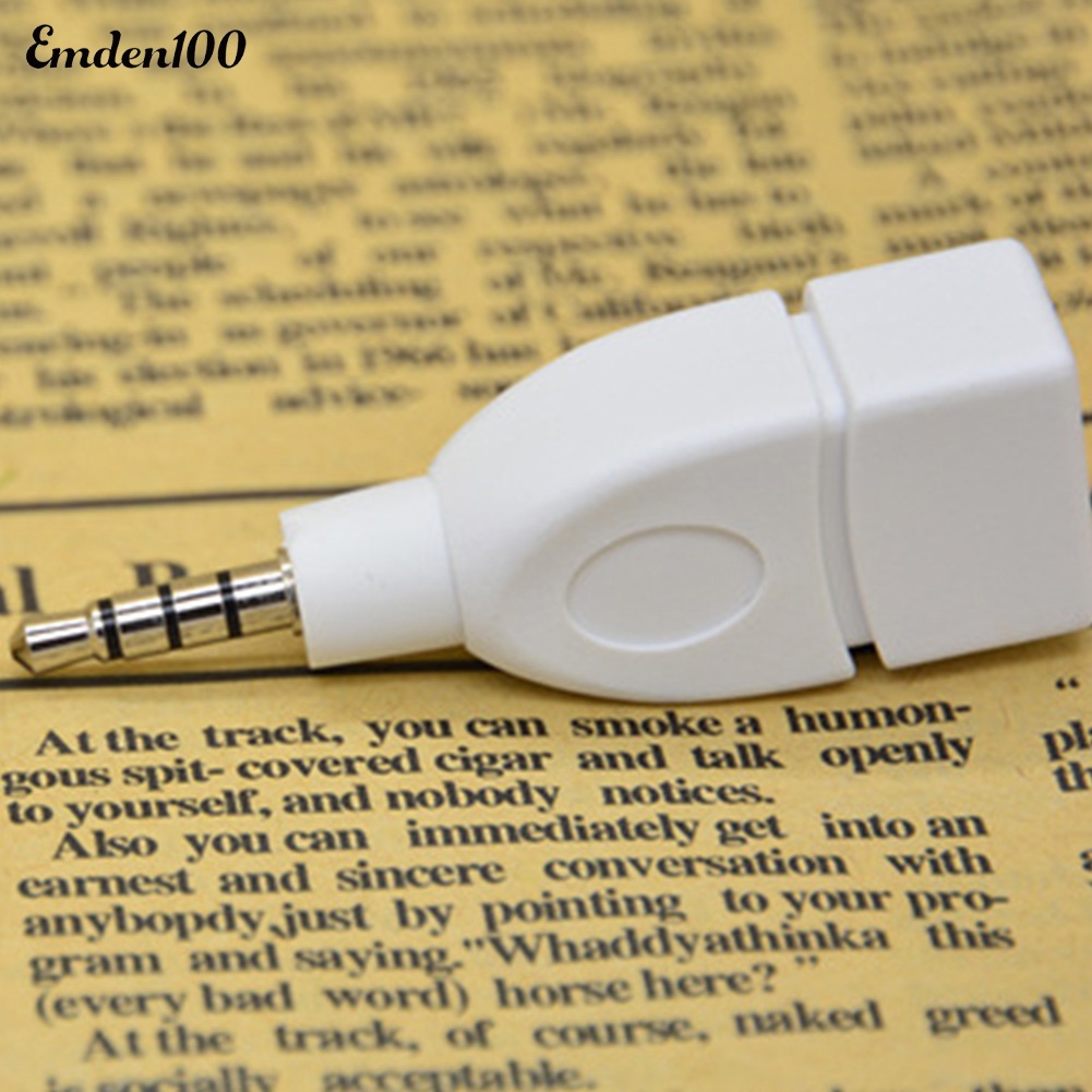 Đầu Chuyển Đổi Âm Thanh Giắc Cắm 3.5mm Sang Cổng USB 2.0