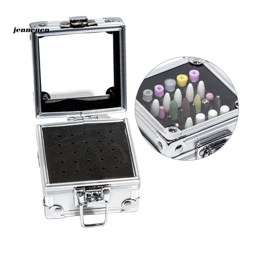 Hộp Đựng Đầu Mài Móng Tay Dễ Dàng Sử Dụng Tại Nhà