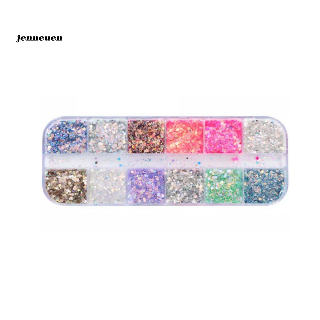 Hạt Kim Sa Lấp Lánh Dùng Trang Trí Móng Tay / Mặt / Cơ Thể Nghệ Thuật DIY