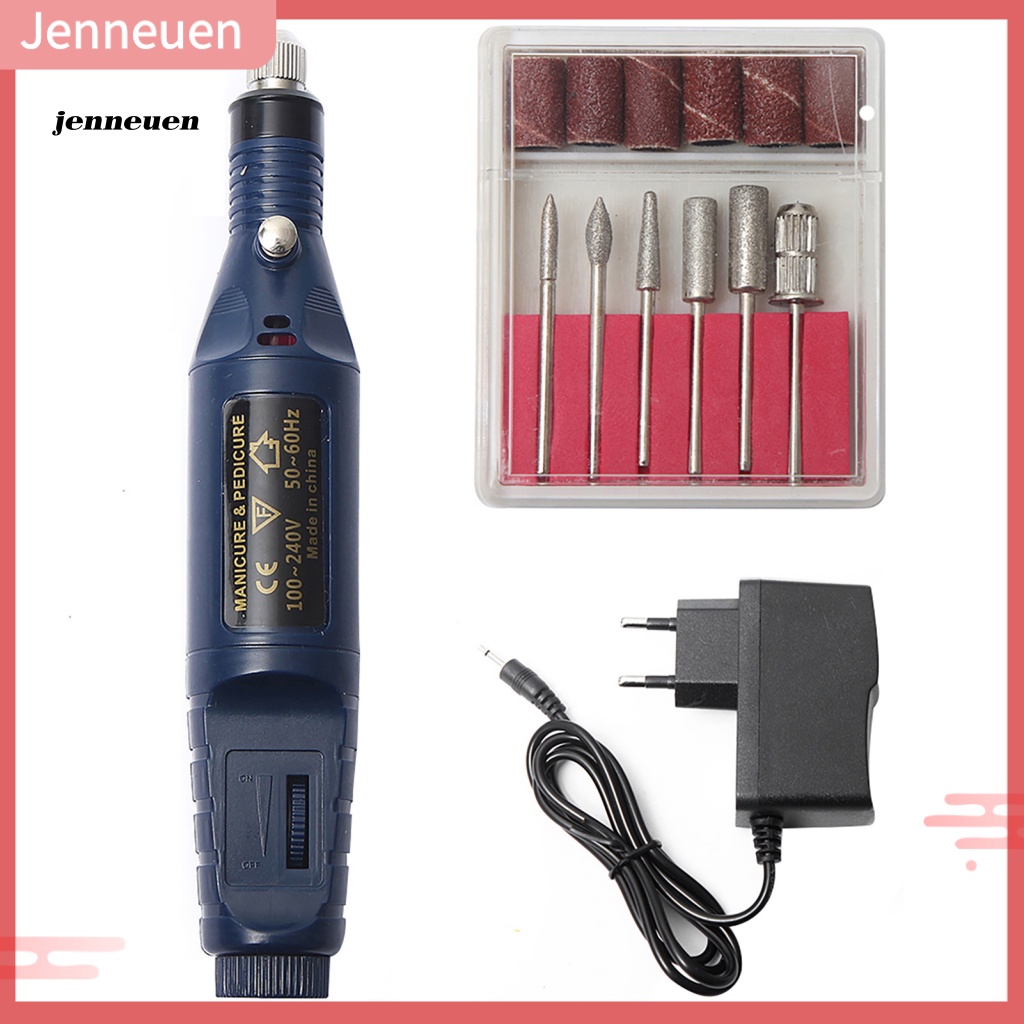 1 Bộ Dũa Móng Tay Chạy Điện Thoải Mái DIY