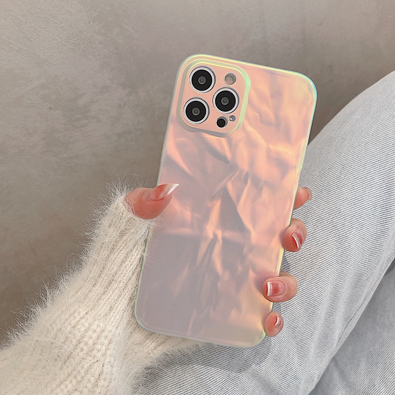 Ốp Điện Thoại Silicon Màu Gradient Siêu Mỏng Chống Sốc / Rơi Cho iPhone 14 13 12 11 Pro Max 14 Plus